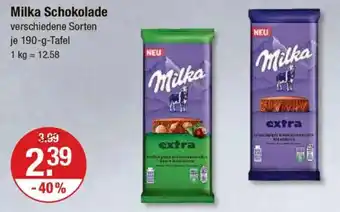 V Markt Milka Schokolade Angebot