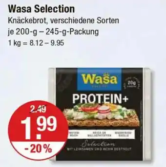 V Markt Wasa Selection Angebot