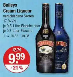 V Markt Baileys Cream Liqueur Angebot
