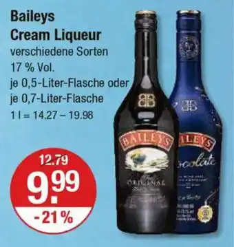 V Markt Baileys Cream Liqueur Angebot