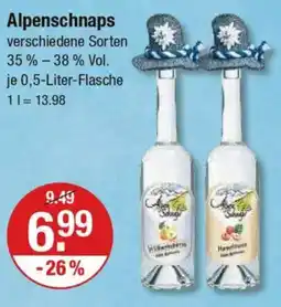 V Markt Alpenschnaps Angebot
