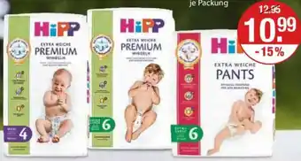 V Markt HIPP Extra Weiche Premium Windeln oder Pants Angebot