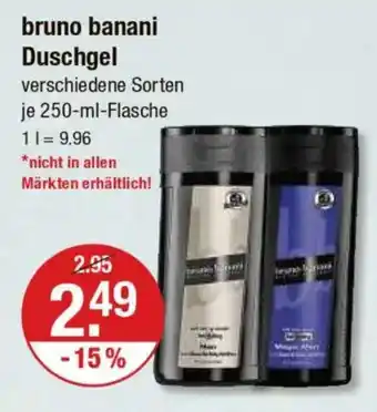 V Markt bruno banani Duschgel Angebot