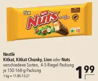 CITTI Markt Nestlé Kitkat, Kitkat Chunky, Lion oder Nuts Angebot