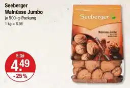 V Markt Seeberger Walnüsse Jumbo Angebot