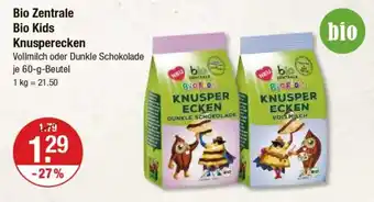 V Markt Bio Zentrale Bio Kids Knusperecken Angebot