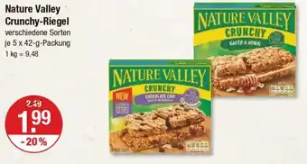 V Markt Nature Valley Crunchy-Riegel Angebot