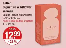 V Markt LeGer Signature Wildflower Woman Angebot