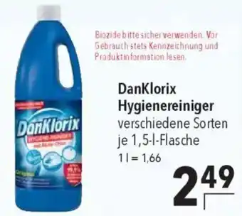 CITTI Markt DanKlorix Hygienereiniger Angebot