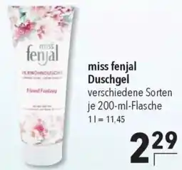 CITTI Markt miss fenjal Duschgel Angebot