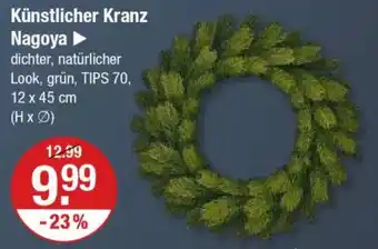 V Markt Künstlicher Kranz Nagoya Angebot