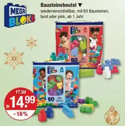 V Markt MEGA BLOKS Bausteinebeutel Angebot