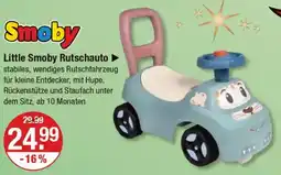 V Markt Smoby Little Smoby Rutschauto Angebot