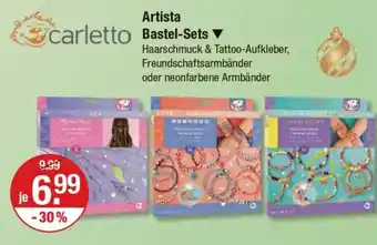 V Markt carletto Artista Bastel-Sets Angebot