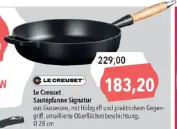 CITTI Markt Le Creuset Sautépfanne Signatur Angebot