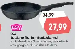 CITTI Markt GSW Bratpfanne Titanium Granit Advanced Angebot