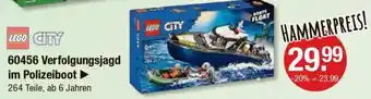 V Markt LEGO CITY 60456 Verfolgungsjagd im Polizeiboot Angebot