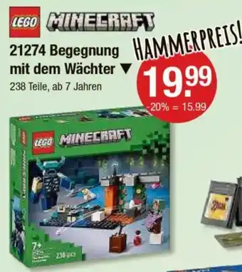 V Markt LEGO 21274 Begegnung mit dem Wächter Angebot