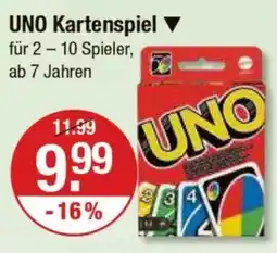 V Markt UNO Kartenspiel Angebot