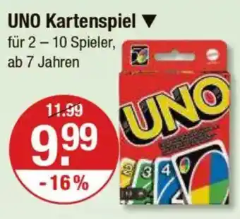 V Markt UNO Kartenspiel Angebot