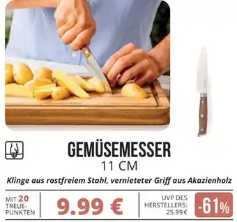 CITTI Markt Mauviel 1830 GEMÜSEMESSER 11 CM Angebot