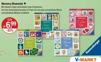 V Markt Memory Moments Angebot