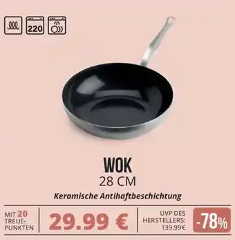 CITTI Markt Mauviel 1830 WOK 28 CM Angebot