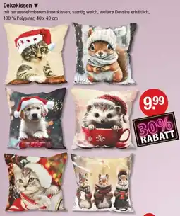 V Markt Dekokissen Angebot