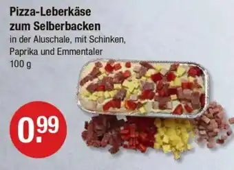 V Markt Pizza-Leberkäse zum Selberbacken Angebot