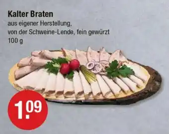 V Markt Kalter Braten Angebot