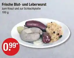 V Markt Frische Blut- und Leberwurst Angebot