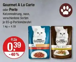 V Markt Gourmet A La Carte oder Perle Angebot
