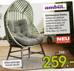 Zurbrüggen GARDEN ambia Gartensessel Emma Angebot
