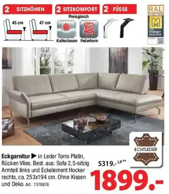 Zurbrüggen Eckgarnitur Angebot