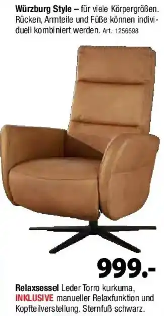 Zurbrüggen Beldomo Relaxsessel Angebot