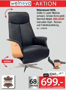 Zurbrüggen welnova Relaxsessel 5039 Angebot