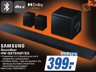 K+B Expert SAMSUNG Soundbar HW-QS760GF/ZG Angebot