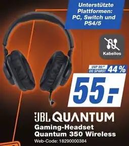 K+B Expert JBL Gaming-Headset Quantum 350 Wireless Angebot