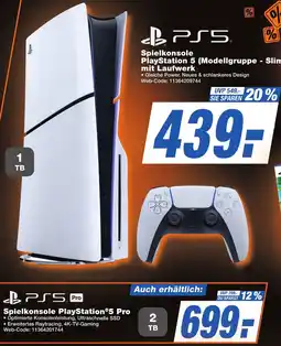 K+B Expert Spielkonsole PlayStation 5 (Modellgruppe - Slim) mit Laufwerk Angebot