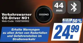 K+B Expert OOONO Verkehrswarner CO-Driver NO1 Angebot