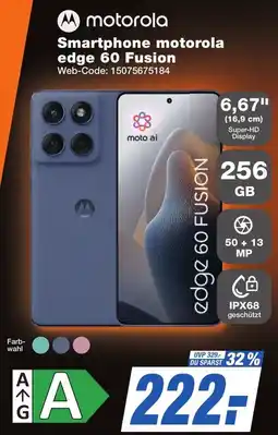 K+B Expert Smartphone motorola edge 60 Fusion Angebot