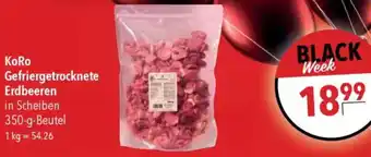 CITTI Markt KoRo Gefriergetrocknete Erdbeeren Angebot