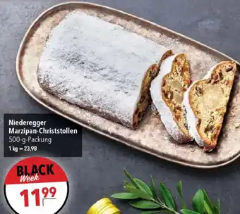 CITTI Markt Niederegger Marzipan-Christstollen Angebot