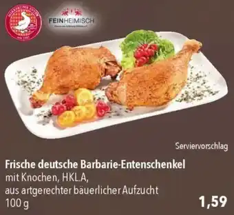 CITTI Markt Frische deutsche Barbarie-Entenschenkel Angebot