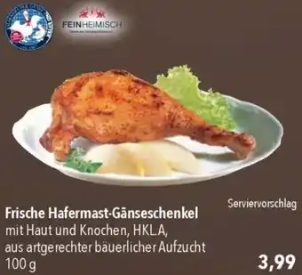 CITTI Markt Frische Hafermast-Gänseschenkel Angebot