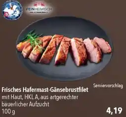 CITTI Markt Frisches Hafermast-Gänsebrustfilet Angebot