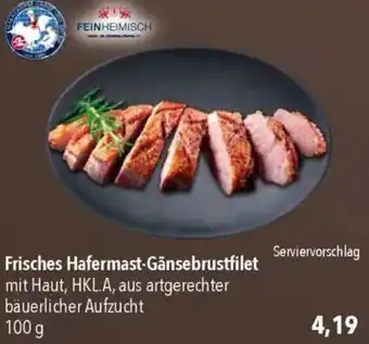 CITTI Markt Frisches Hafermast-Gänsebrustfilet Angebot