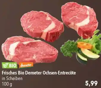 CITTI Markt Frisches Bio Demeter Ochsen-Entrecôte Angebot