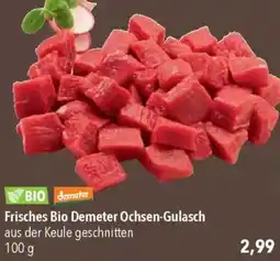 CITTI Markt Frisches Bio Demeter Ochsen-Gulasch Angebot