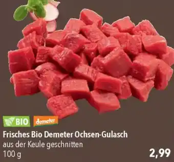 CITTI Markt Frisches Bio Demeter Ochsen-Gulasch Angebot